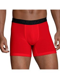 Signature 4-pack Breathable 4-Way Stretch Micro-Mesh Short-Leg Boxer Briefs