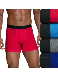 Signature 4-pack Breathable 4-Way Stretch Micro-Mesh Short-Leg Boxer Briefs