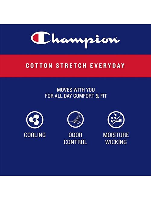 Men's Champion 3-Pack Cotton Stretch Boxer Briefs