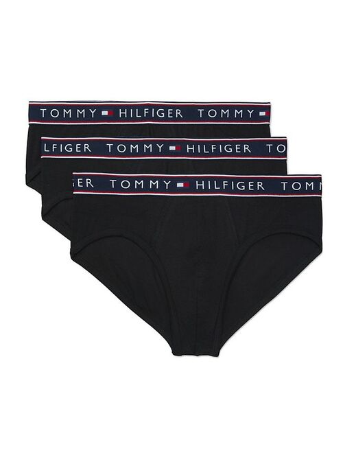 Men's Tommy Hilfiger Cotton-Stretch Moisture-Wicking 3-Packs Briefs