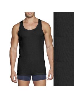 3-pack Cotton Classic Tank Top with Moisture Wicking