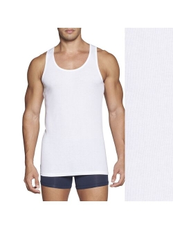 3-pack Cotton Classic Tank Top with Moisture Wicking