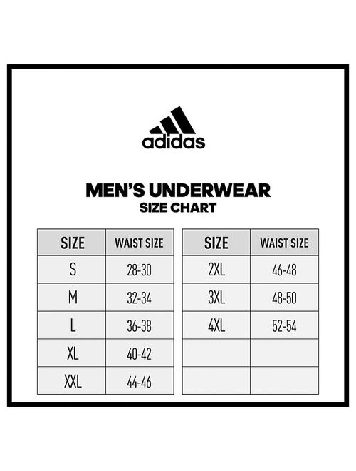 Men's Big & Tall adidas Stretch Cotton 3-Pack Boxer Briefs