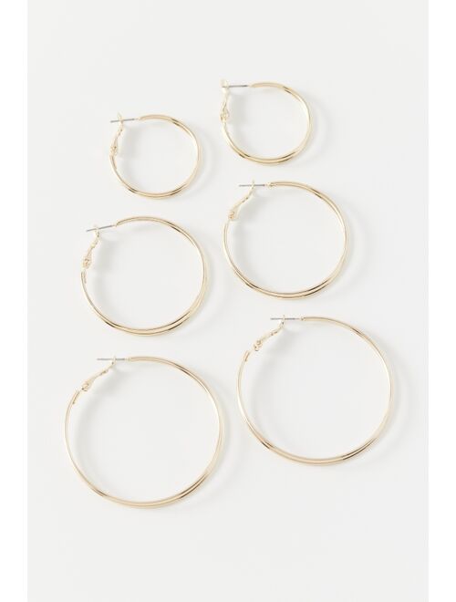 Urban Outfitters Double Hoop Earring Set