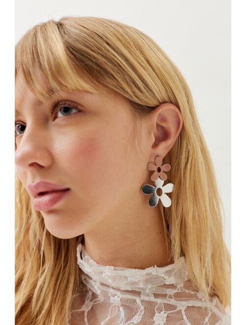 Urban Outfitters Milly Statement Flower Drop Earring
