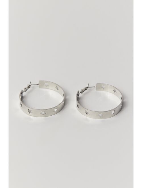 Urban Outfitters Star Icon Hoop Earring