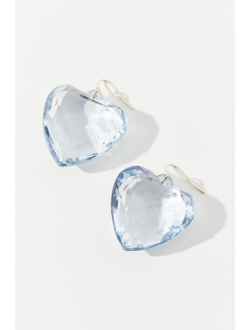 Urban Outfitters Angelica Faceted Heart Earring