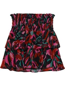 MILLY MINIS Ginny Printed Skirt (Big Kids)