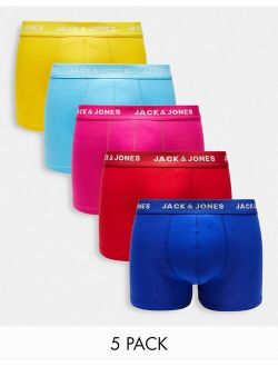 5-pack trunks in bright colors