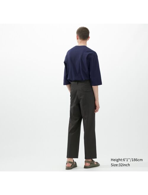 UNIQLO U Wide-Fit Pleated Chino Pants