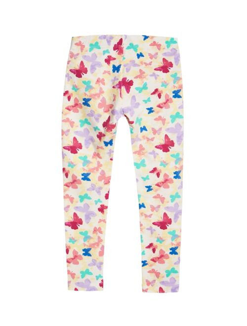 EPIC THREADS Toddler Girls Butterfly Print Leggings, Created For Macy's