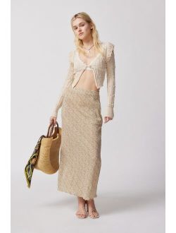 MINKPINK Melody Printed Midi Skirt