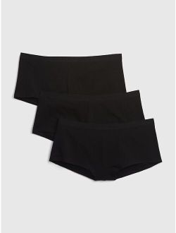Organic Stretch Cotton Shorty (3-Pack)