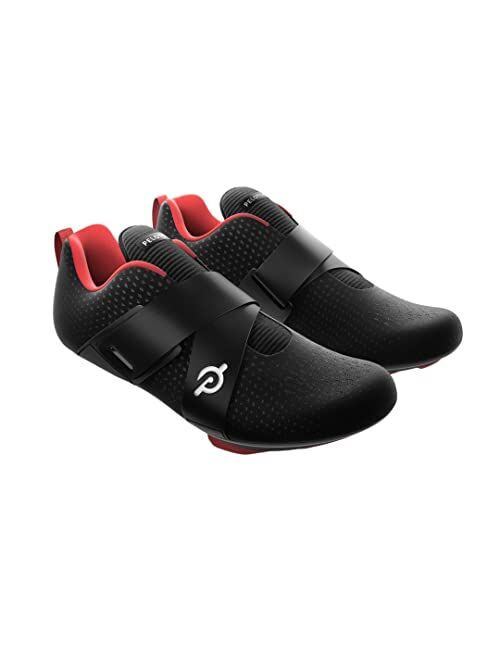 Peloton Altos Cycling Shoes for Bike and Bike+ with Single Hook and Loop Strap and Delta-Compatible Bike Cleats