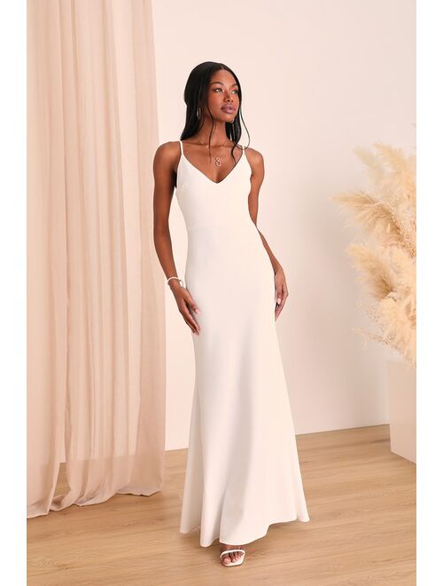 Lulus Infinite Glory Lavender Maxi Dress