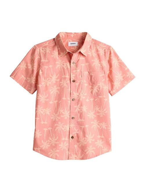 Boys 8-20 Sonoma Goods For Life Button-Up Top in Regular & Husky