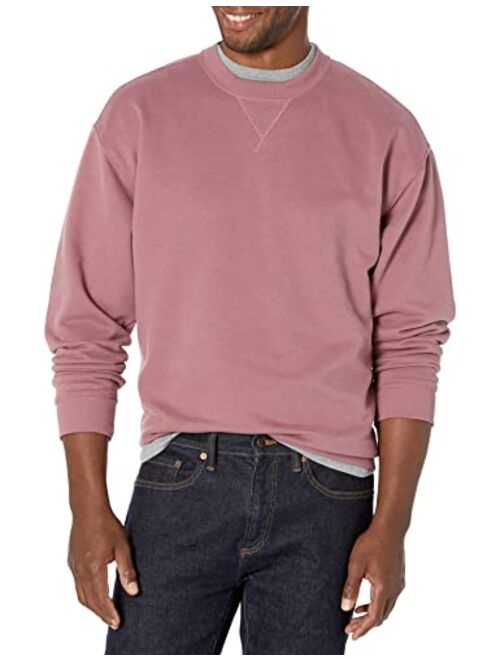 GAP Men's Vintage Soft Drop Shoulder Crew Sweatshirt