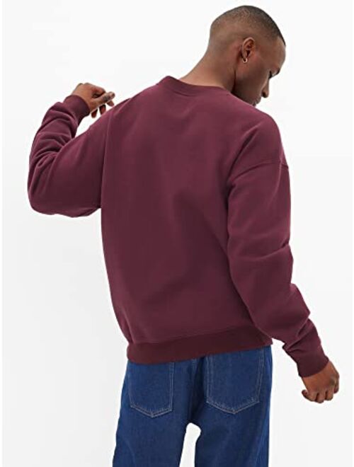 GAP Men's Vintage Soft Drop Shoulder Crew Sweatshirt