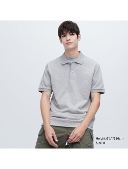 Dry Pique Short-Sleeve Polo Shirt