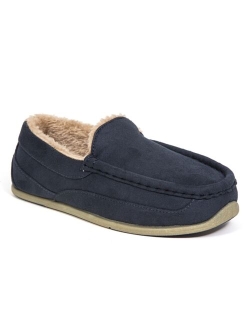 Little and Big Boys Slipperooz Lil Spun Indoor Outdoor S.U.P.R.O. Sock Cozy Moccasin Slipper