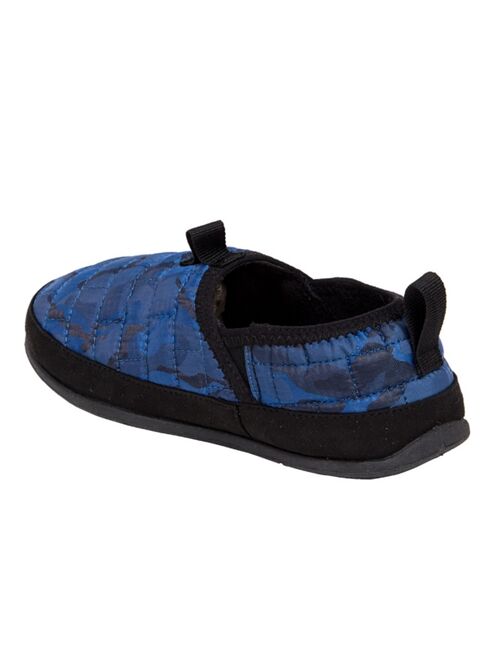 DEER STAGS Big Boys and Girls Slippersooz Lil Yuma S.U.P.R.O Sock Cushioned Indoor Outdoor Clog Slippers