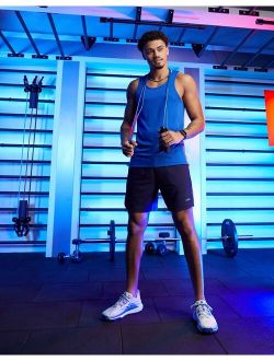 ASOS 4505 icon training tank top in blue