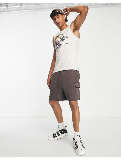 Nike Sun tank top in light brown