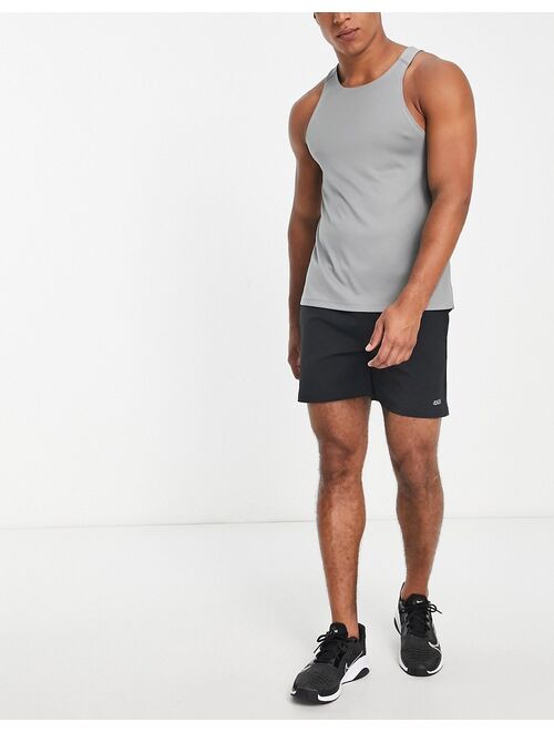 ASOS 4505 running tank top with quick dry in gray