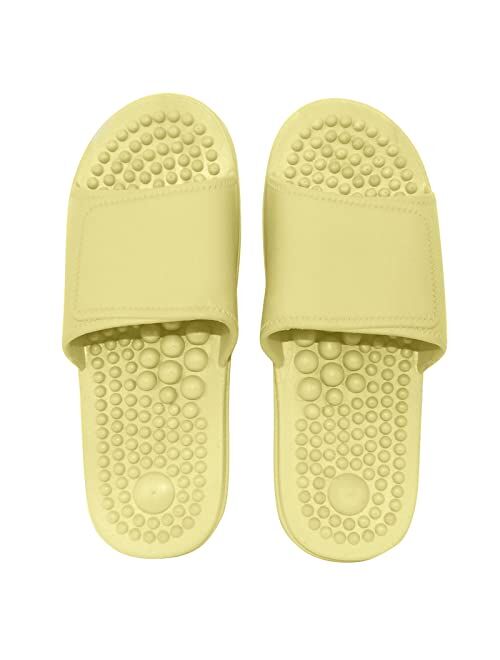 Svatao Acupressure Massage Slippers Reflexology Therapy Shoes Plantar Fasciitis Arthritis Neuropathy Pain Relief Acupuncture Slippers Non-Slip Massage Sandals Women,Gifts