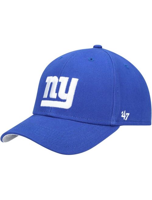 '47 BRAND Toddler Boys Girls Royal New York Giants Basic MVP Adjustable Hat