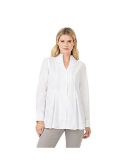 Women's Alice Long Sleeve Solid Stretch Blouse
