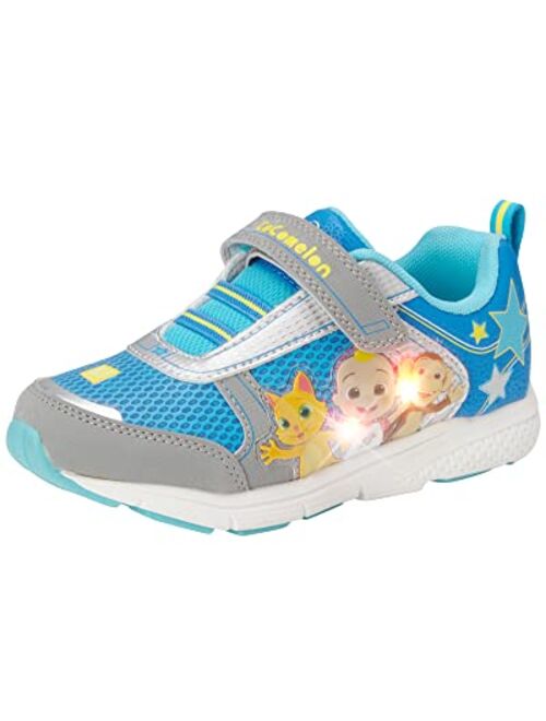 CoComelon Boys' Shoes - Casual Light Up Sneakers with Character Prints (Toddler/Little Kid)