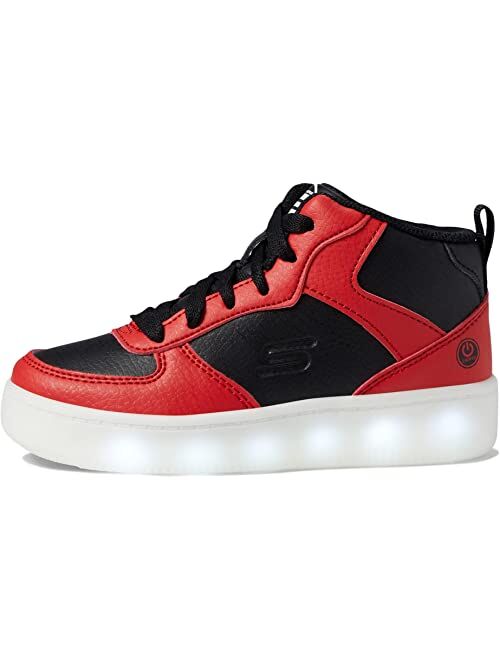 SKECHERS KIDS Sport Lighted - Sport Court 92 400621L (Little Kid/Big Kid)