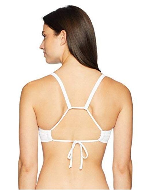 Body Glove Women's Drew D, DD, E, F Cup Bikini Top Swimsuit with Adjustable Tie Back