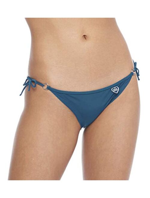 Body Glove Women's Smoothies Brasilia Solid Tie Side Cheeky Bikini