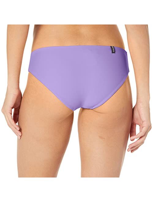 Body Glove Women's Smoothies Ruby Solid Bikini Bottom Swimsuit