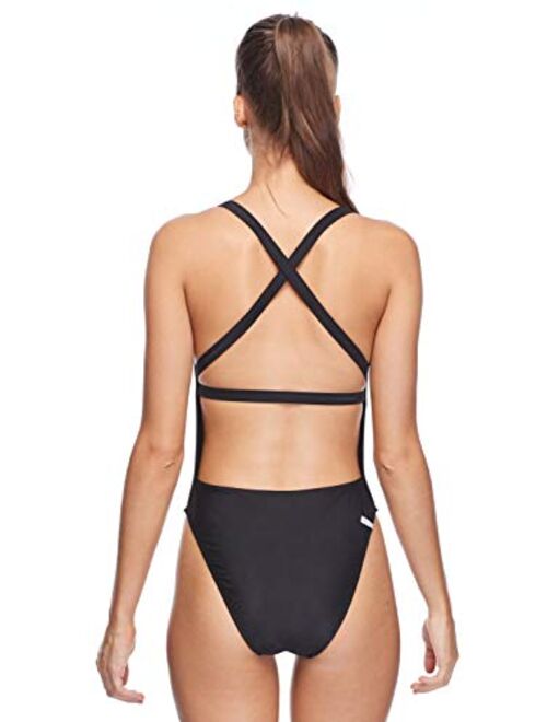 Body Glove Women's Standard Smoothies Electra One Piece Swimsuit with Strappy Back Detail
