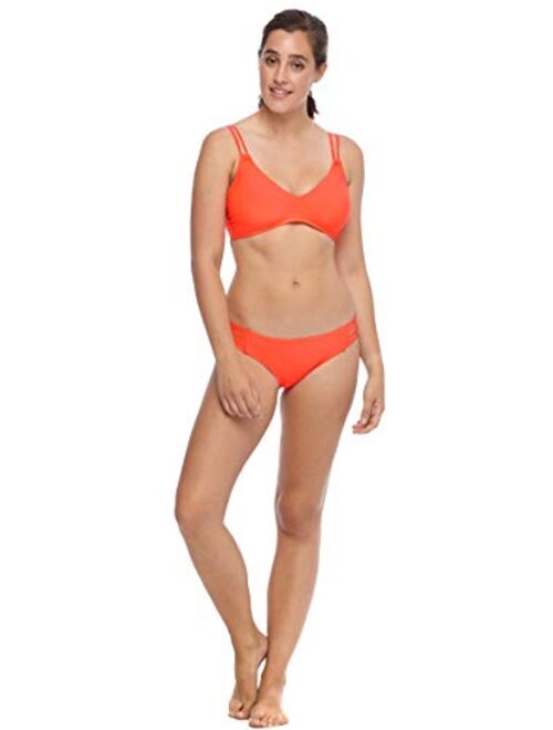 Body Glove Women's Standard Smoothies Pezie Solid Underwire D, Dd Cup Bikini Top Swimsuit