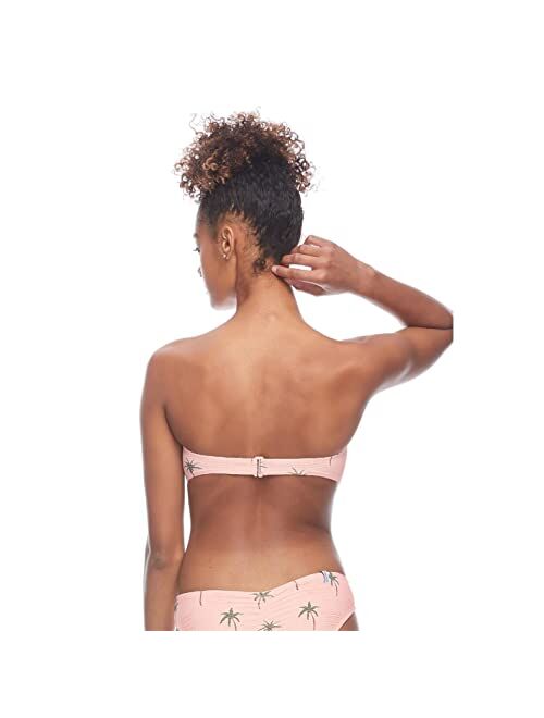 Body Glove Women's Standard Eleanor Molded Cup Bandeau Bikini Top Swimsuit