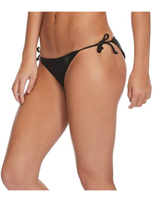 Body Glove Women's Standard Smoothies Iris Solid Tie Side Bikini Bottom Swimsuit