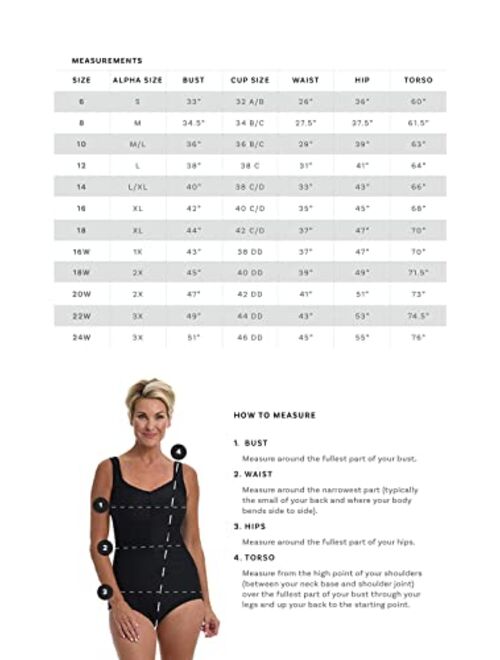 Maxine Of Hollywood V-Neck Twist Front Shirred One Piece Swimsuit