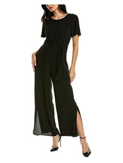 womens Flattering Flutter Sleeve Side Tie Jumpsuit Guest of Career Event Occasion