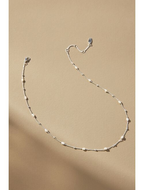 By Anthropologie Mini Pearl Necklace