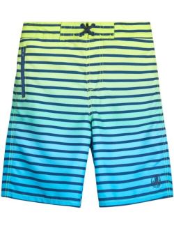 Boys' Board Shorts - UPF 50  Quick Dry Bathing Suit (Size: 4-18)