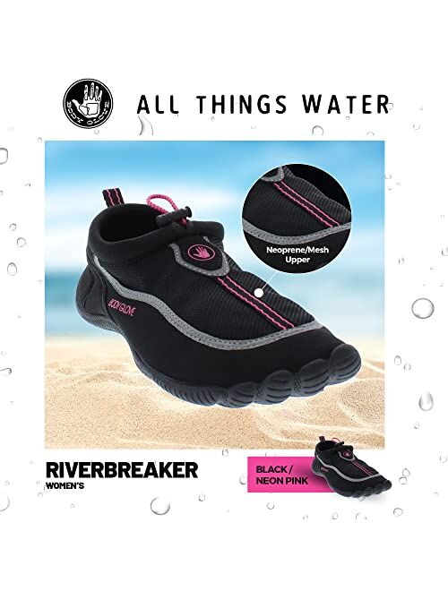 Body Glove Riverbreaker Water Shoes for Kids - Kids Swim Shoes, Swim Shoes for Kids, Kids Water Shoes, Kids Beach Shoes, Fun Outdoor Water Shoes for Kids