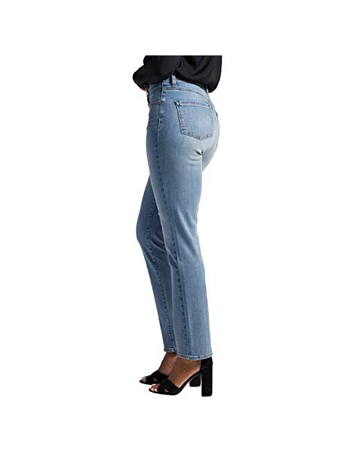 Jag Jeans Women's Valentina High Rise Straight Leg Pull-on Jeans
