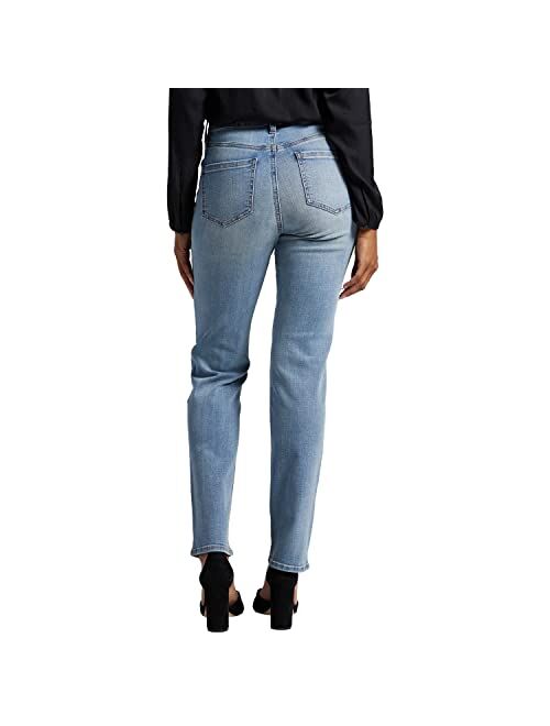 Jag Jeans Women's Valentina High Rise Straight Leg Pull-on Jeans