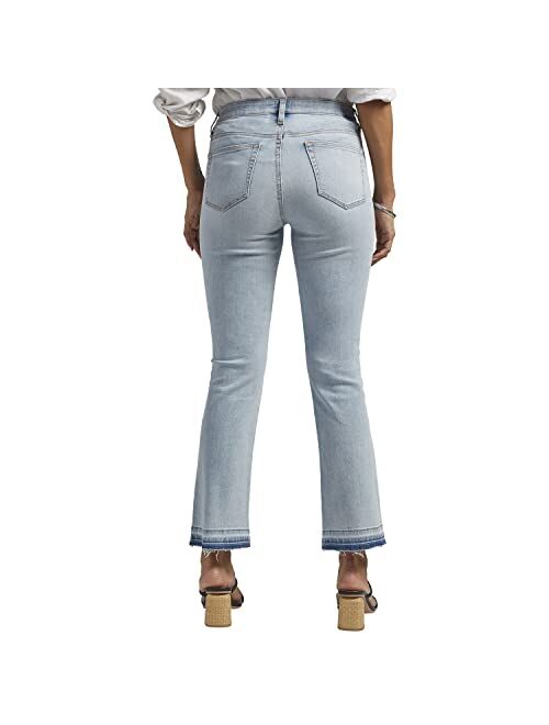 Jag Jeans Women's Petite Eloise Mid Rise Bootcut Crop Jeans
