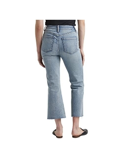 Women's Phoebe High Rise Cropped Bootcut Jeans