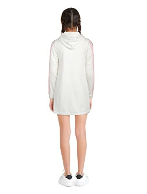 Body Glove Girls' Cozy Dress - Casual Soft Fleece Hoodie Sweatshirt Sneaker Dress (Size: 4-12)